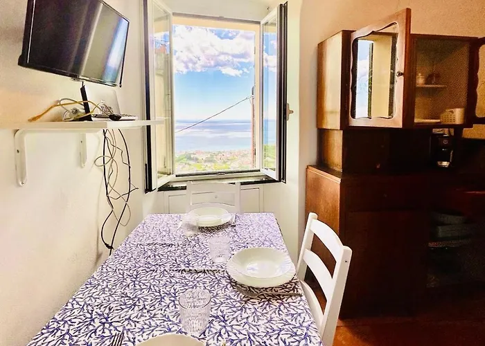Semesterbostad Dimora Concept - Casa Saracena - Sea View, Terrace And Free Parking Ranzi
